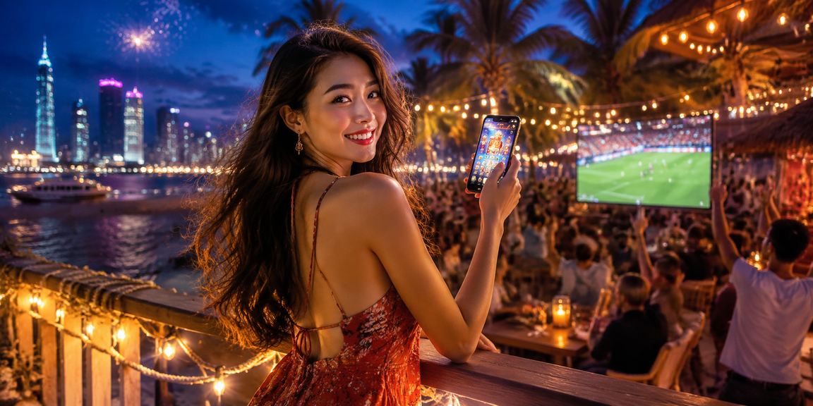 Cảnh casino betting Việt Nam với không khí sôi động và an toàn